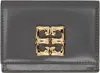 Givenchy Gray 4g Liquid Card Holder In 025-charcoal
