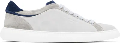 Givenchy G Set Low Top Lace Up Sneaker In 063-grey/blue