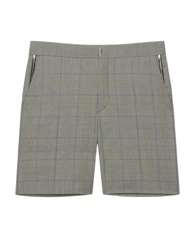 Givenchy Gray Checkered Casual Shorts