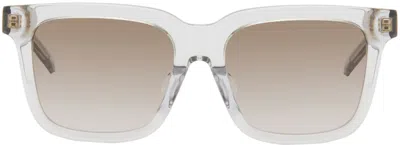 Givenchy Gray Gv Day Sunglasses In Neutral