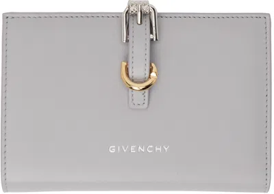 Givenchy Gray Voyou Wallet In 050 Light Grey
