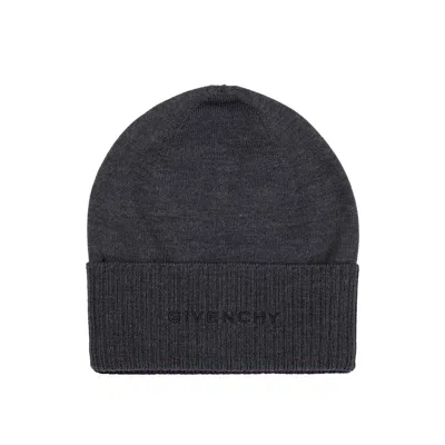 Givenchy Gray Wool Beanie