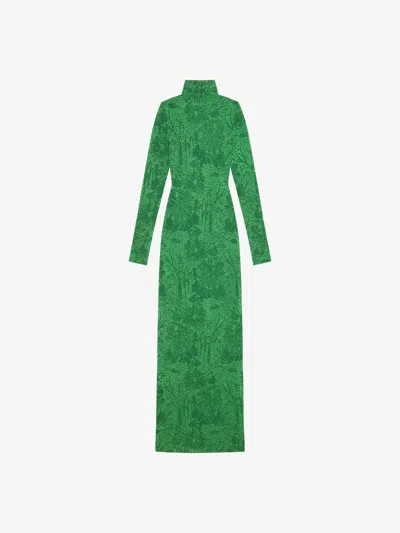 Givenchy Green Fibres Casual Women's Dress
