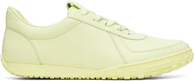 Givenchy Green Glide Leather Sneakers In Multi