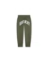 Givenchy Logo-print Fleece Track Pants In Green