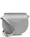 Givenchy Grey Calfskin Infinity Saddle Mini Bag (authentic Pre-loved)