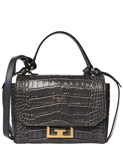 Givenchy Grey Calfskin Leather Mini Eden Top Handle (authentic Pre-loved)