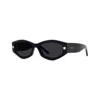 Givenchy Grey Cat Eye Ladies Sunglasses Gv40062i 01a 54 In Black
