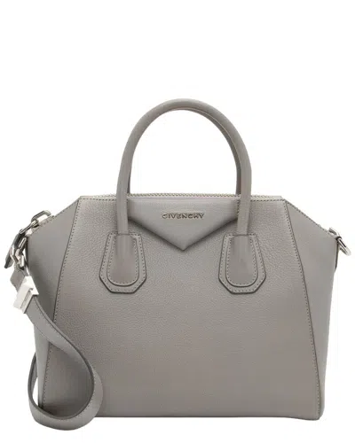 Givenchy Grey Goatskin Antigona Small Satchel (authentic Pre-loved)