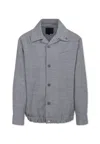 Givenchy Grey Jacket For Boy With Logo In Grey