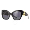 Givenchy Grey Mirror Butterfly Ladies Sunglasses Gv40097u 01a 54