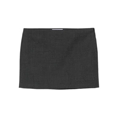 GIVENCHY GIVENCHY GREY SKIRTS - STRAIGHT SKIRTS WOMEN