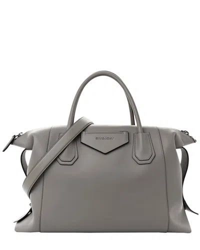 Givenchy Grey Soft Calf Leather Soft Medium Soft Antigona (authentic Pre-  Loved)