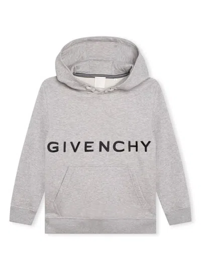 Givenchy Kids' X Disney Oswald-print Hoodie In Grey