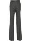 Givenchy Tailored Wool Trousers In Grey