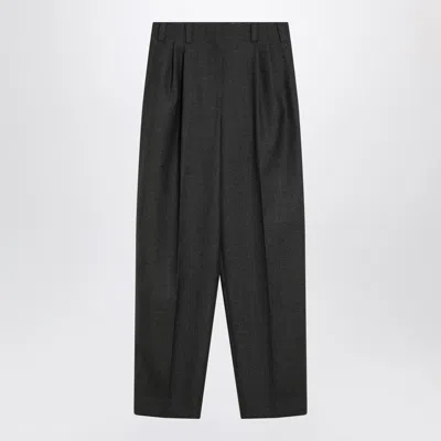 GIVENCHY GIVENCHY GREY WOOL TROUSERS WOMEN