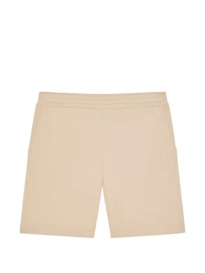 Givenchy Grosgrain Trim Regular-fit Shorts In Neutral