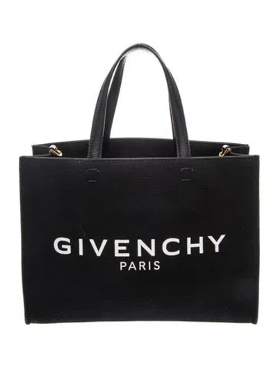 Pre-owned Givenchy G-tote Medium In Black