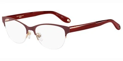 Givenchy Gv 0082 Women's Glasses, Burgundy, Size 52