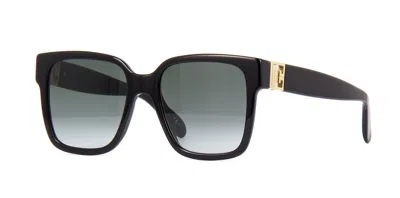 Pre-owned Givenchy Gv 7141/g/s Black/grey Shaded (807/9o) Sunglasses In Gray