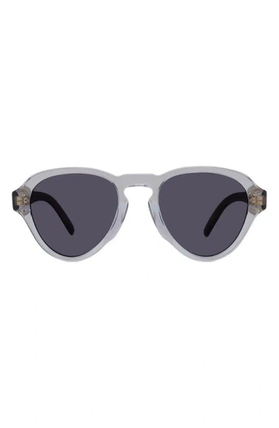 Givenchy Gv Day 51mm Pilot Sunglasses In Grey/ Other / Smoke