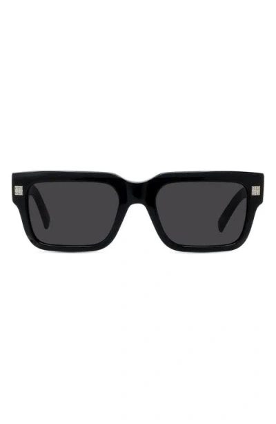Givenchy Gv Day 53mm Square Sunglasses In Black