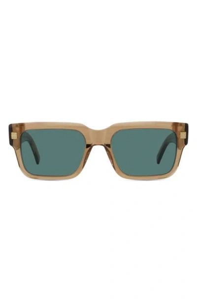 Givenchy Gv Day 53mm Square Sunglasses In Brown