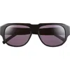 Givenchy Gv Day 54mm Geometric Sunglasses In Black