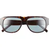 Givenchy Gv Day 54mm Geometric Sunglasses In Brown