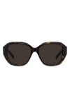 Givenchy Eyewear Square Frame Sunglasses In Brown