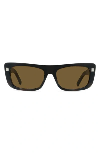 Givenchy Gv Day 57mm Cat Eye Sunglasses In Havana/other/roviex