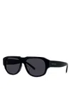 Givenchy Gv Day Black Geometric Sunglasses, 55mm
