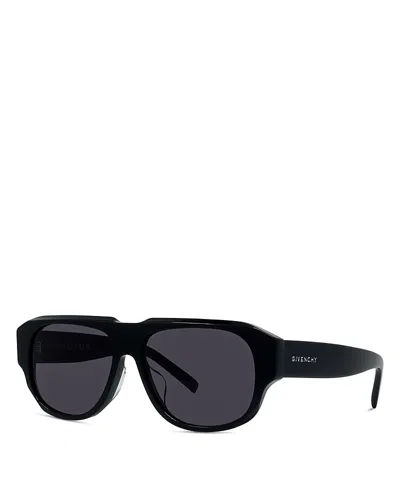 Givenchy Gv Day Black Geometric Sunglasses, 55mm