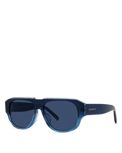 Givenchy Gv Day Black Geometric Sunglasses, 55mm