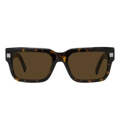 Givenchy Gv Day Brown Geometric Sunglasses