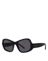 Givenchy Gv Day 54mm Geometric Sunglasses In Black