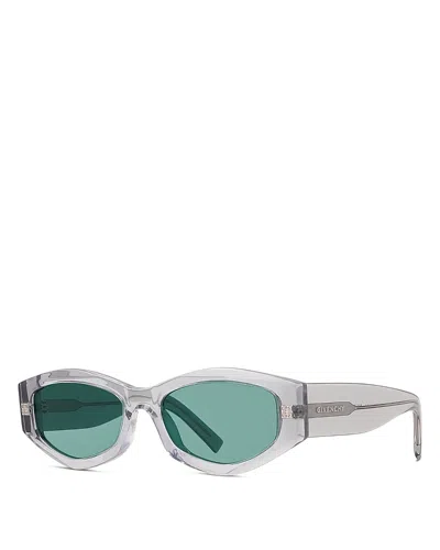 GIVENCHY GV DAY GEOMETRIC SUNGLASSES, 54MM