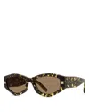 Givenchy Gvday Acetate Cat-eye Sunglasses In Havana/brown