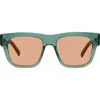 Givenchy Gv Day Lector 52mm Square Sunglasses In Green