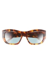 Givenchy Gv Day Square Sunglasses In Brown