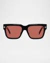 Givenchy Gv Day Square Sunglasses In Black