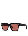 Givenchy Gv Day Square Sunglasses In Black