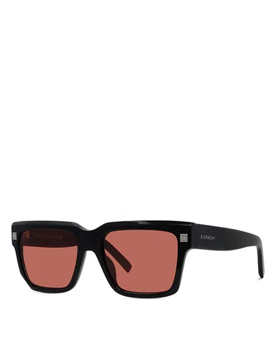 GIVENCHY GV DAY SQUARE SUNGLASSES, 55MM