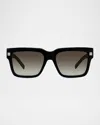Givenchy Gv Day Square Sunglasses In Black