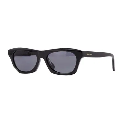 Givenchy Gv Mini Unisex Shiny Sunglasses In Shiny Black