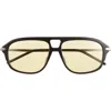 Givenchy Gv One 57mm Pilot Sunglasses
