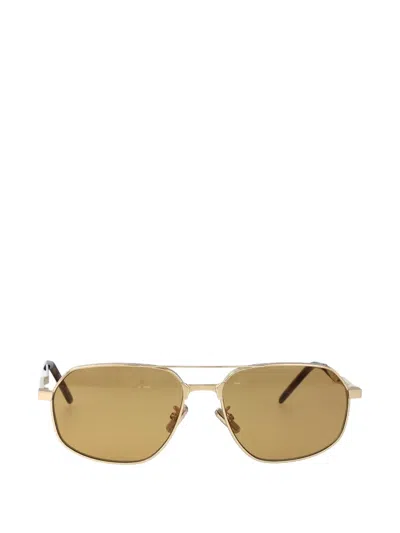 Givenchy Gv One Pilot Sunglasses In Gold
