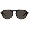 Givenchy Gv One Round Sunglasses In Dark Havana/brown