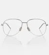 Givenchy Silver Gv Speed Glasses In Metallic