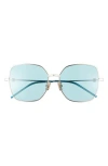 Givenchy Gv Speed Gradient Square Sunglasses In Multi
